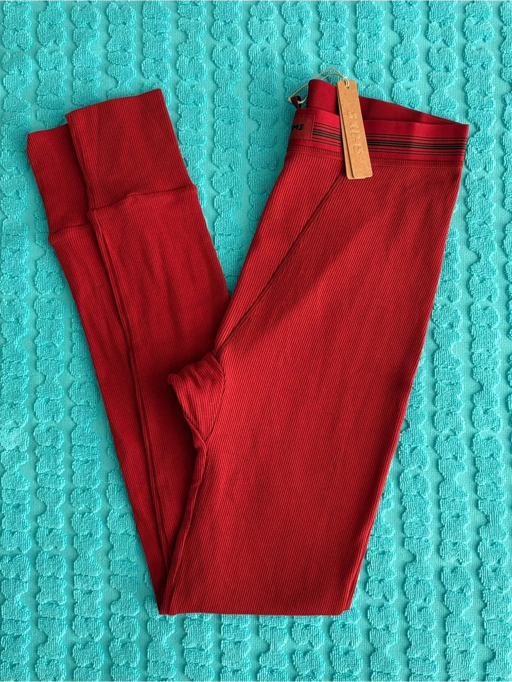 ❤️ SKIMS Cotton Rib Legging | Brick | S | NWT 🏷️